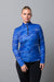 electric blue abstract II print