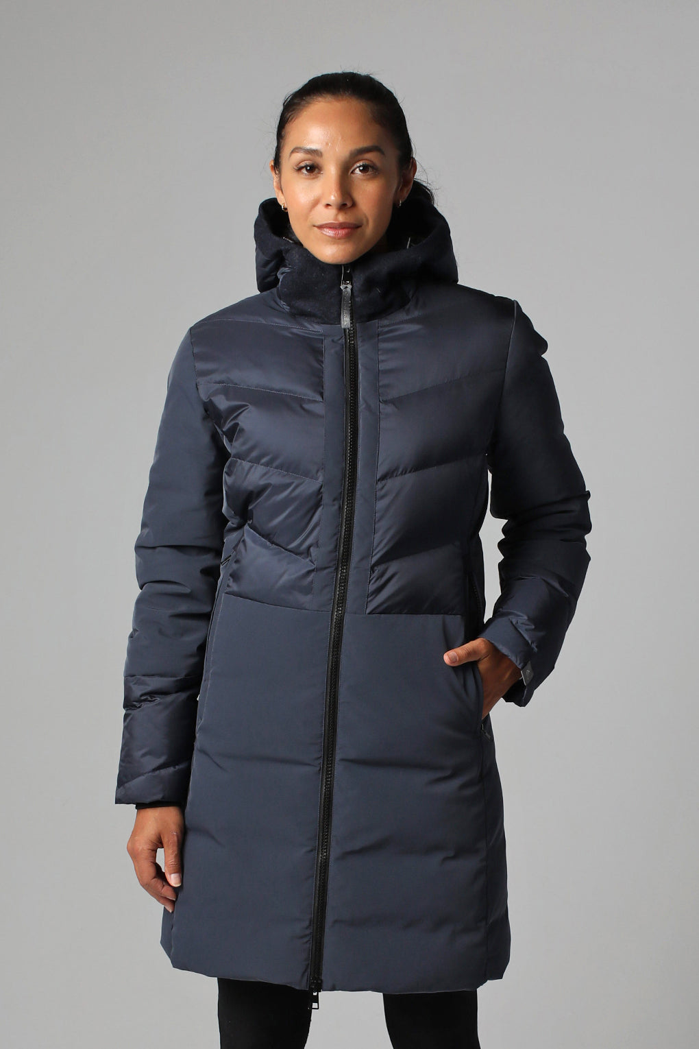 Perfect Moment Supernova Quilted Logo Puffer Coat